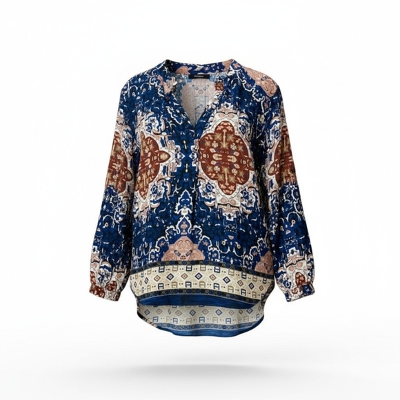 Olivaceous Tops - NWT- Olivaceous Sheer Blouse